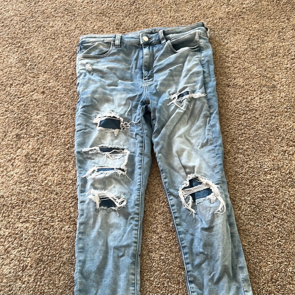 American eagle super high rise jegging